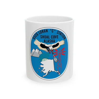 LORSTA Shoal Cove (U.S. Coast Guard) White Coffee Mug-11oz-The Sticker Space