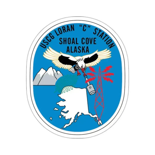 LORSTA Shoal Cove (U.S. Coast Guard) STICKER Vinyl Kiss-Cut Decal 2 Inch White - The Sticker Space