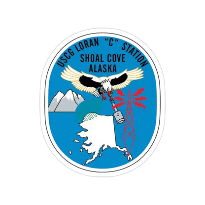 LORSTA Shoal Cove (U.S. Coast Guard) Transparent STICKER Die-Cut Vinyl Decal 4 Inch - The Sticker Space