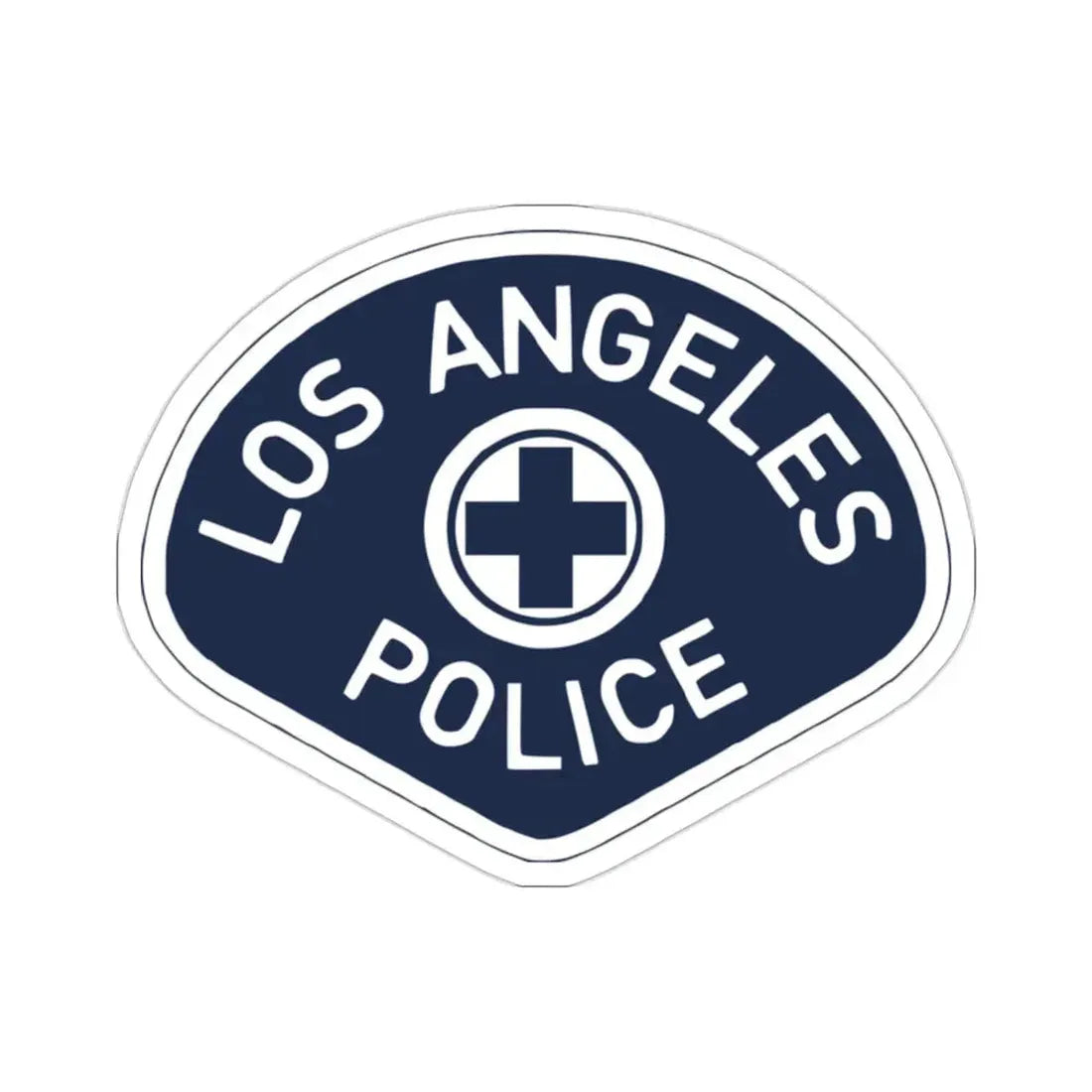 Los Angeles Police Department 2 STICKER Vinyl Die-Cut Decal 2 Inch - The Sticker Space