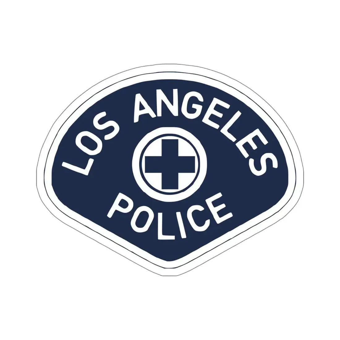 Los Angeles Police Department 2 STICKER Vinyl Die-Cut Decal - The Sticker Space