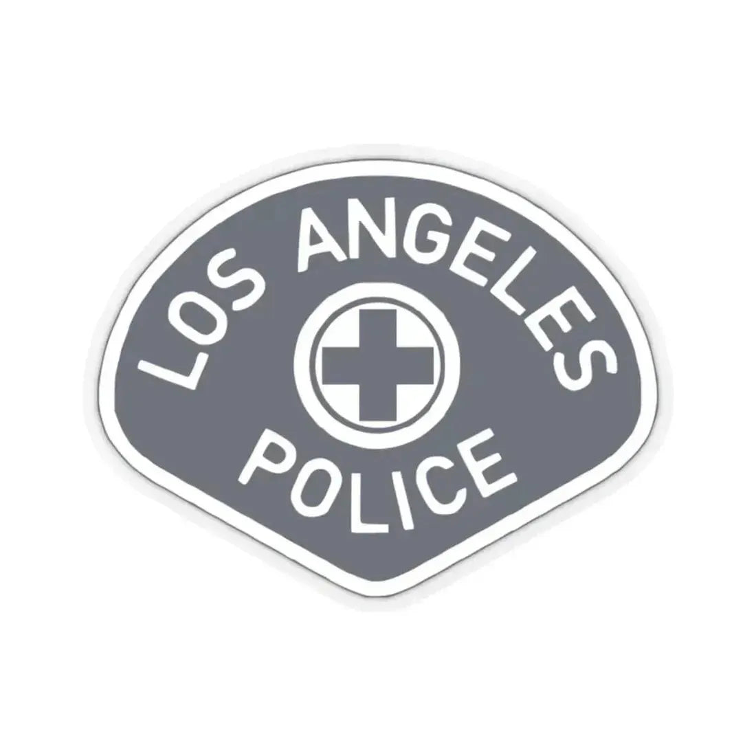 Los Angeles Police Department 2 - STICKER Vinyl Kiss-Cut Decal 2 Inch Transparent - The Sticker Space