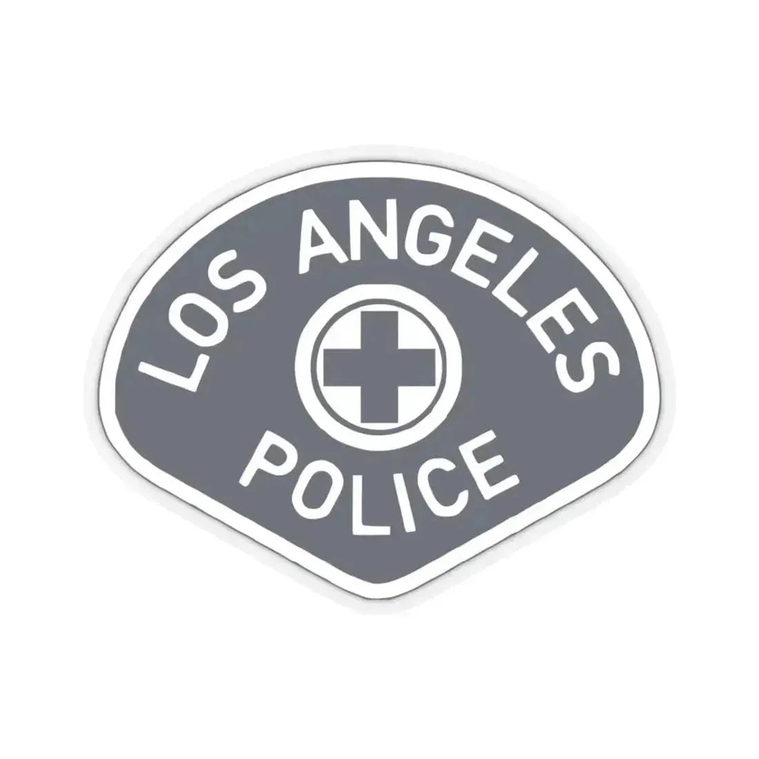 Los Angeles Police Department 2 - STICKER Vinyl Kiss-Cut Decal 3 Inch Transparent - The Sticker Space