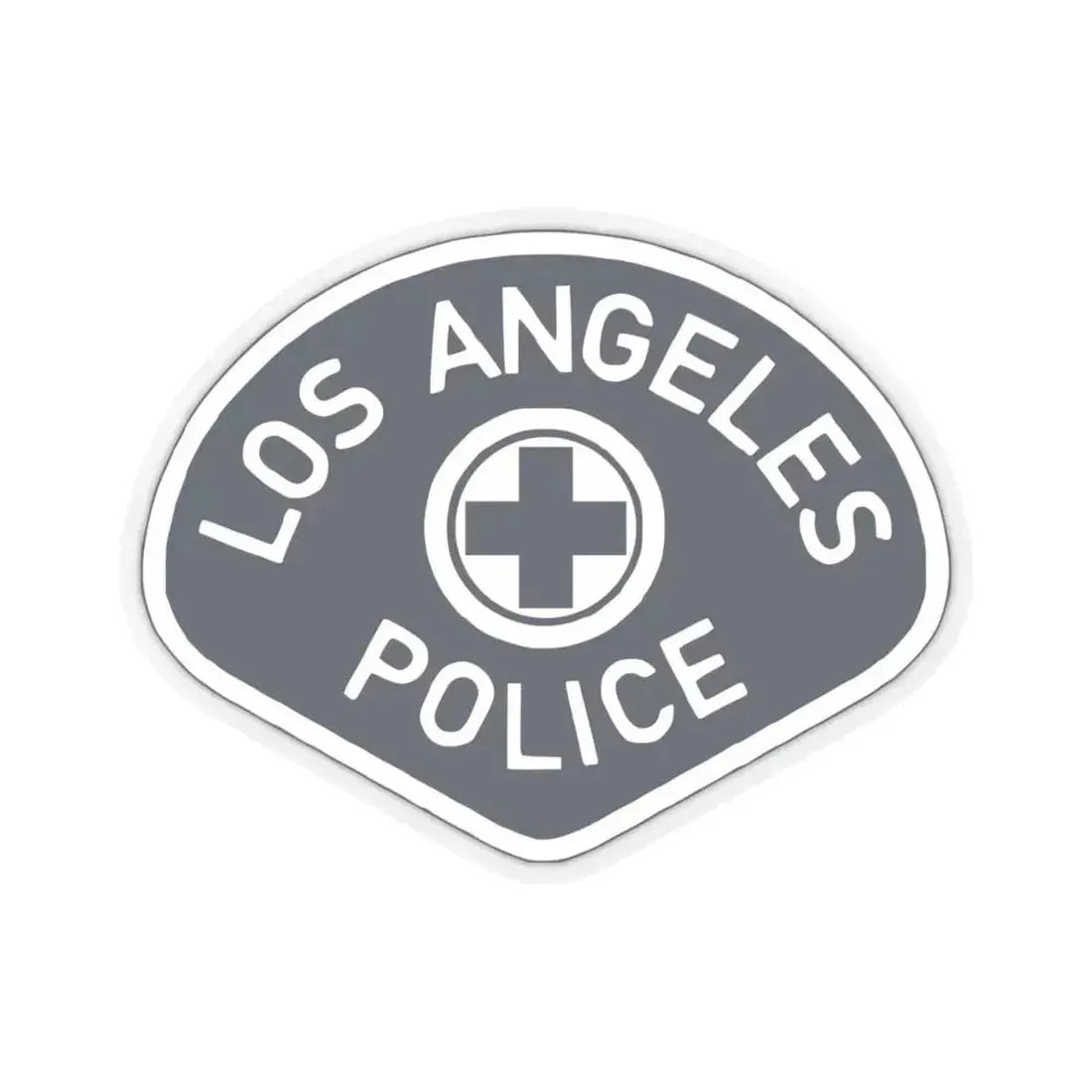 Los Angeles Police Department 2 - STICKER Vinyl Kiss-Cut Decal 4 Inch Transparent - The Sticker Space