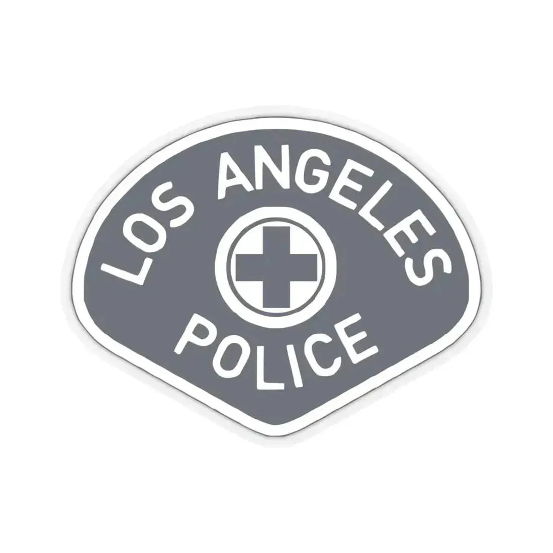 Los Angeles Police Department 2 - STICKER Vinyl Kiss-Cut Decal 6 Inch Transparent - The Sticker Space