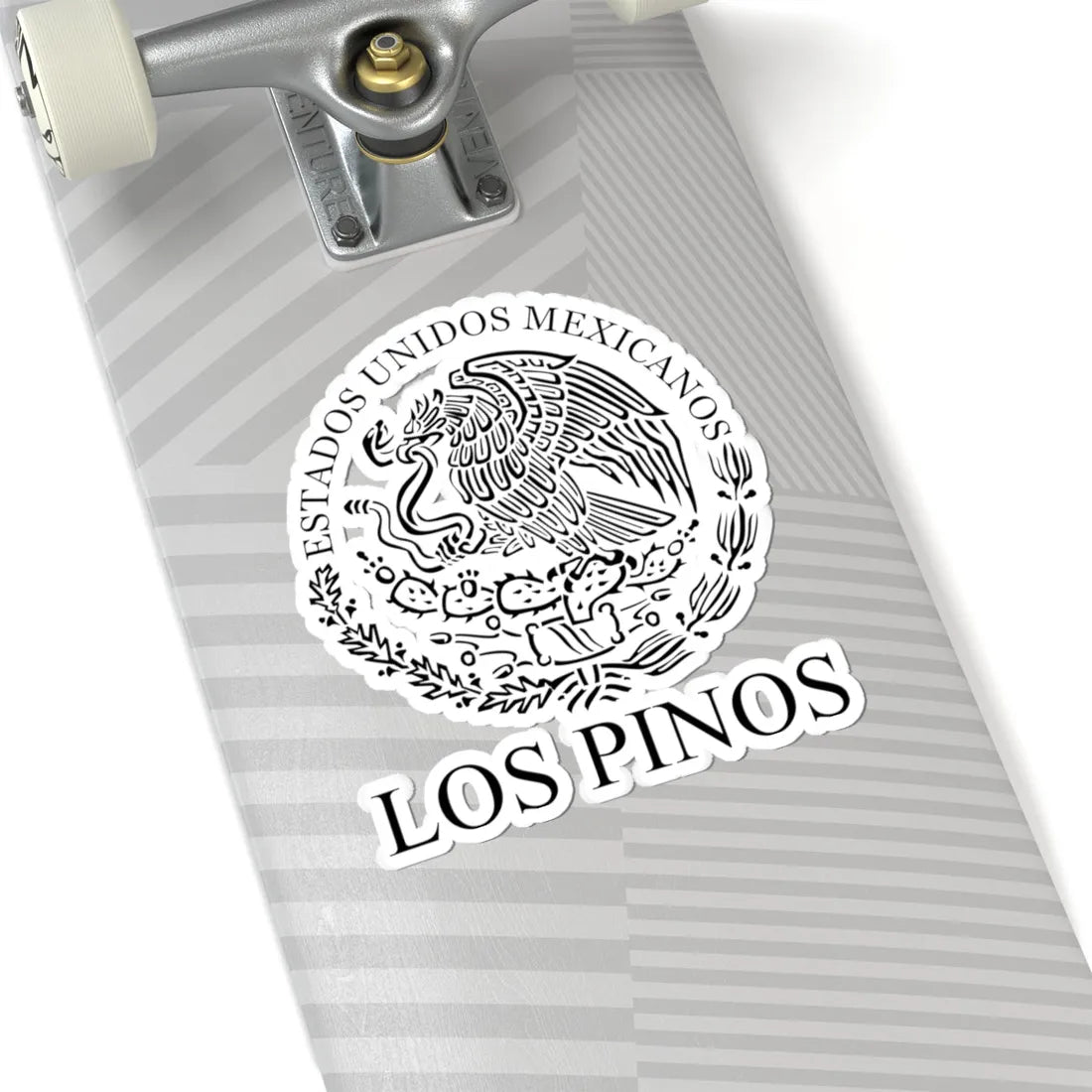 Los Pinos Mexican Seal (Mexico) (Coat of Arms) STICKER Vinyl Kiss-Cut Decal - The Sticker Space