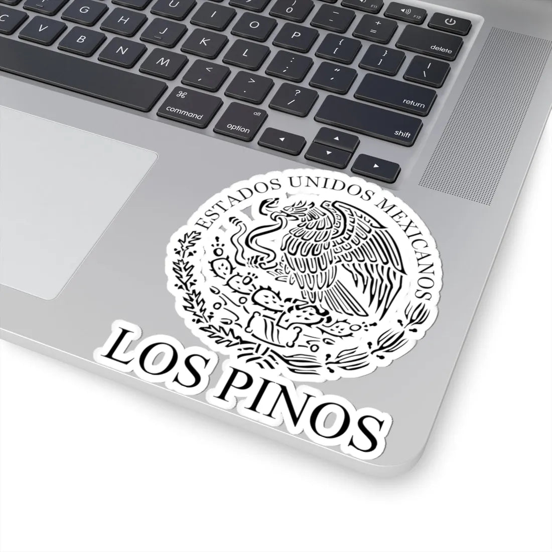 Los Pinos Mexican Seal (Mexico) (Coat of Arms) STICKER Vinyl Kiss-Cut Decal - The Sticker Space