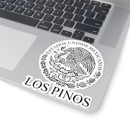 Los Pinos Mexican Seal (Mexico) (Coat of Arms) STICKER Vinyl Kiss-Cut Decal - The Sticker Space