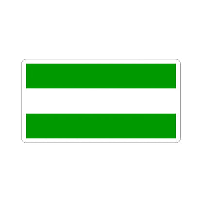 Los Rios Flag (Ecuador) STICKER Vinyl Kiss-Cut Decal 3 Inch White - The Sticker Space