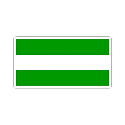 Los Rios Flag (Ecuador) STICKER Vinyl Kiss-Cut Decal 6 Inch White - The Sticker Space