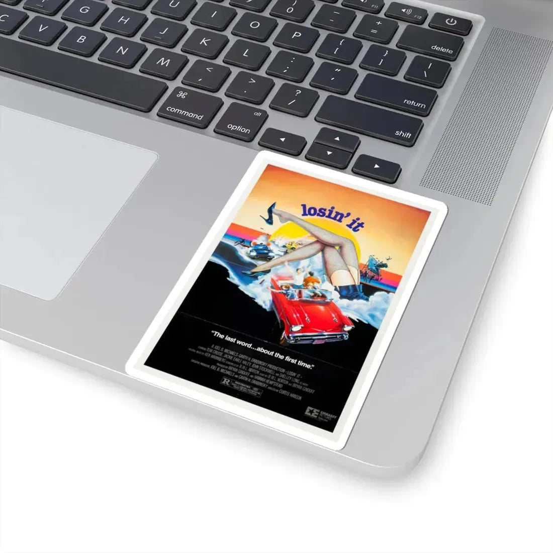 Losin' it 1983 Movie Poster - STICKER Vinyl Kiss-Cut Decal - The Sticker Space