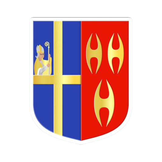 Losser wapen (Netherlands) (Coat of Arms) STICKER Vinyl Kiss-Cut Decal 2 Inch White - The Sticker Space