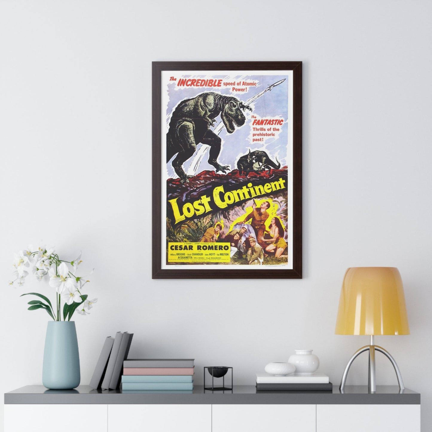 LOST CONTINENT 1951 - Framed Movie Poster-The Sticker Space