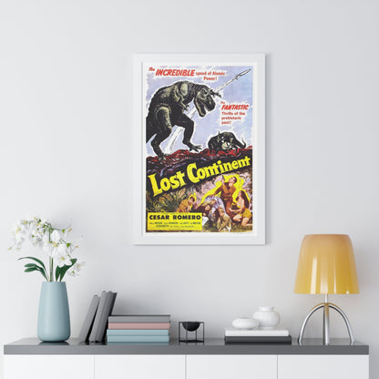 LOST CONTINENT 1951 - Framed Movie Poster-The Sticker Space