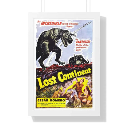 LOST CONTINENT 1951 - Framed Movie Poster - The Sticker Space