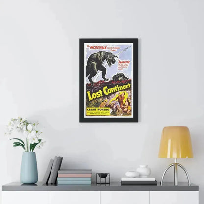LOST CONTINENT 1951 - Framed Movie Poster - The Sticker Space