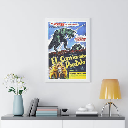 LOST CONTINENT (SPANISH) 1951 - Framed Movie Poster-The Sticker Space