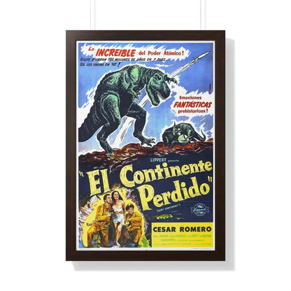 LOST CONTINENT (SPANISH) 1951 - Framed Movie Poster - The Sticker Space