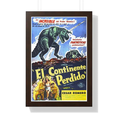 LOST CONTINENT (SPANISH) 1951 - Framed Movie Poster - The Sticker Space