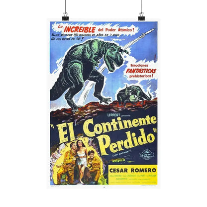 LOST CONTINENT (SPANISH) 1951 - Paper Movie Poster - The Sticker Space