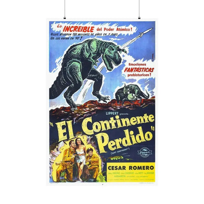 LOST CONTINENT (SPANISH) 1951 - Paper Movie Poster - The Sticker Space