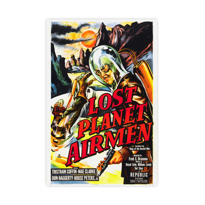 LOST PLANET AIRMEN 1951 - Paper Movie Poster-16″ x 24″ (Vertical)-The Sticker Space