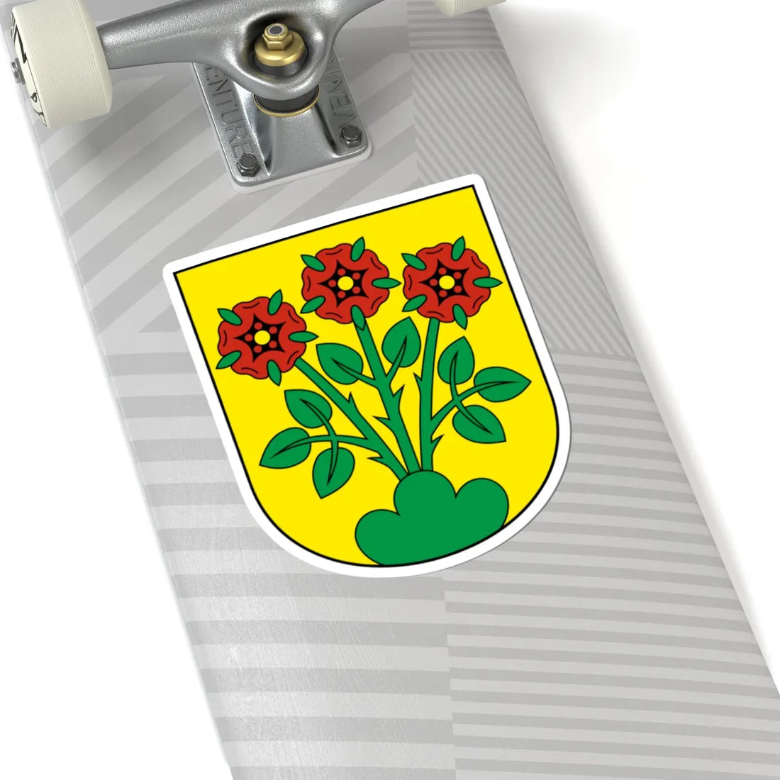 Lostorf-blazon (Switzerland) (Coat of Arms) STICKER Vinyl Kiss-Cut Decal - The Sticker Space