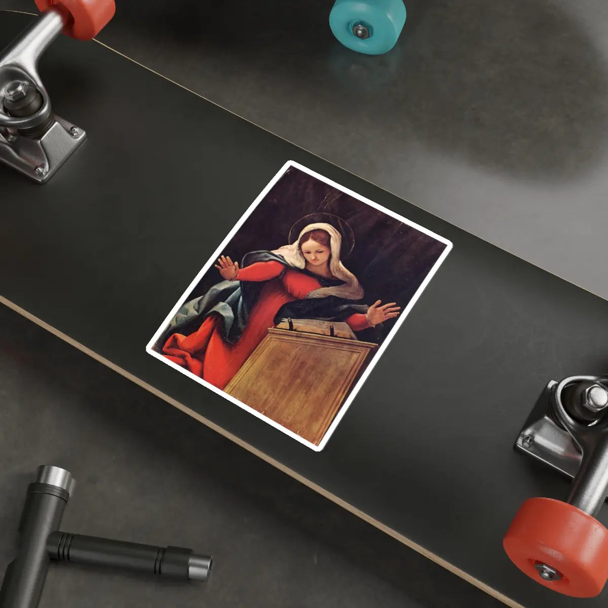 SKU:30223733046958510450 Sticker types:White Shape:Die-Cut Sizes:6" × 6"