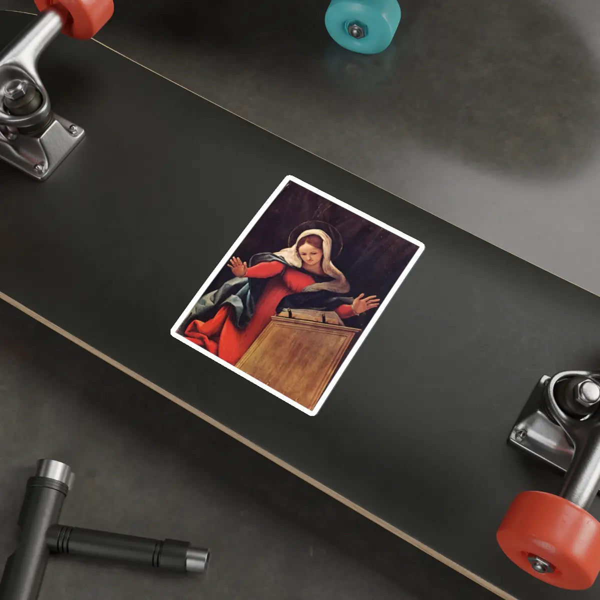 SKU:30800351091341198766 Sticker types:White Shape:Die-Cut Sizes:5" × 5"