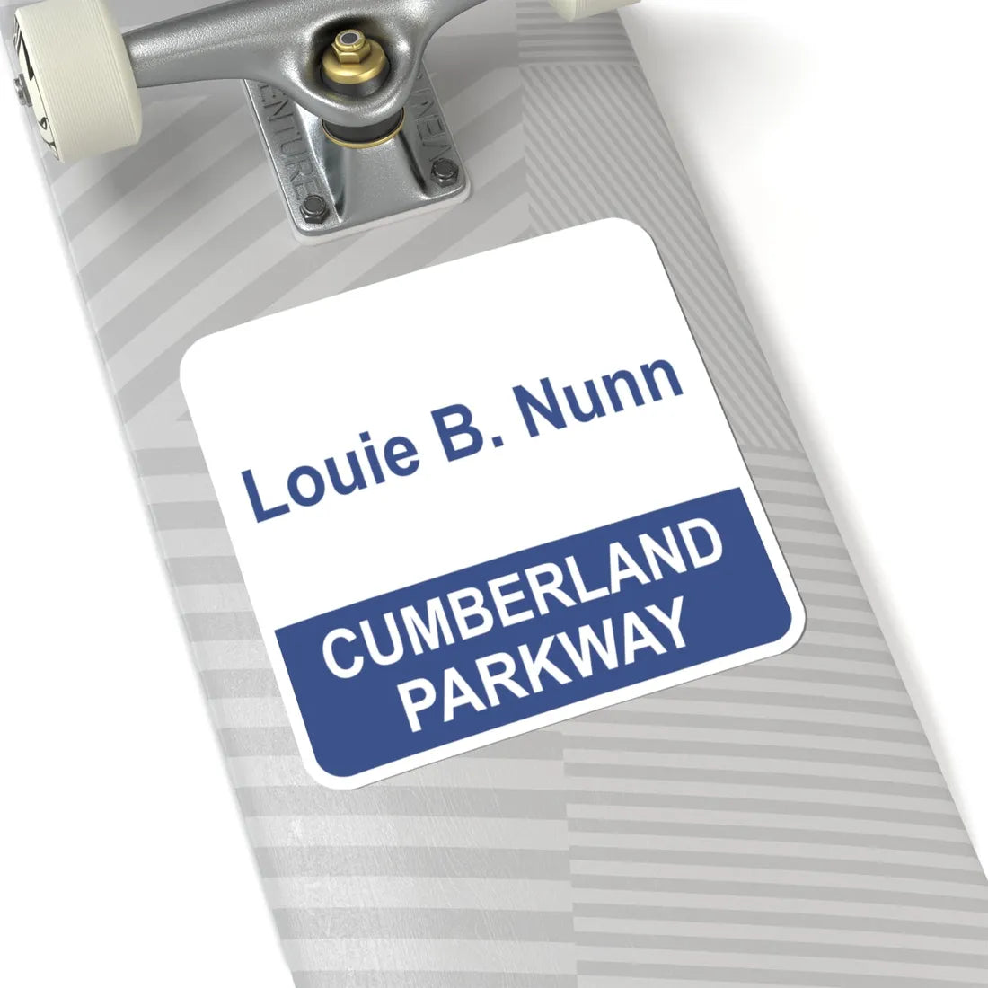 Louie B Nunn Cumberland Parkway (Kentucky) (Road Sign) STICKER Vinyl Kiss-Cut Decal - The Sticker Space