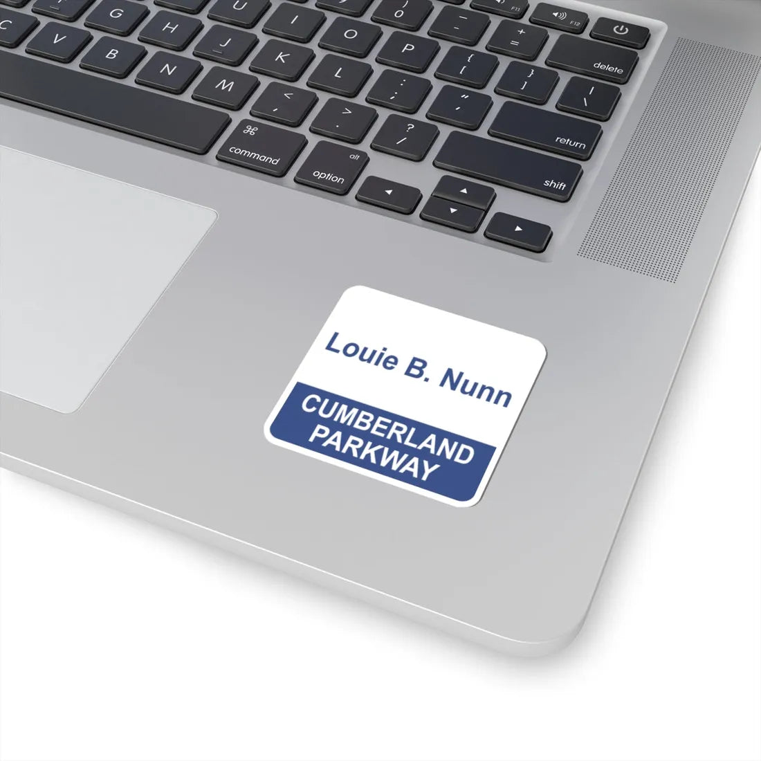 Louie B Nunn Cumberland Parkway (Kentucky) (Road Sign) STICKER Vinyl Kiss-Cut Decal - The Sticker Space