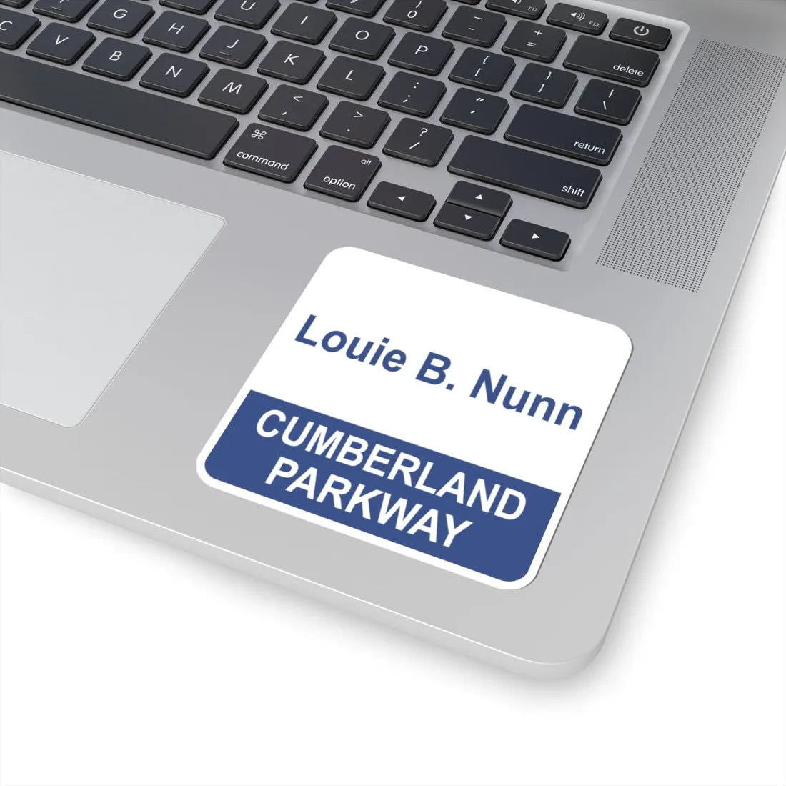 Louie B Nunn Cumberland Parkway (Kentucky) (Road Sign) STICKER Vinyl Kiss-Cut Decal - The Sticker Space