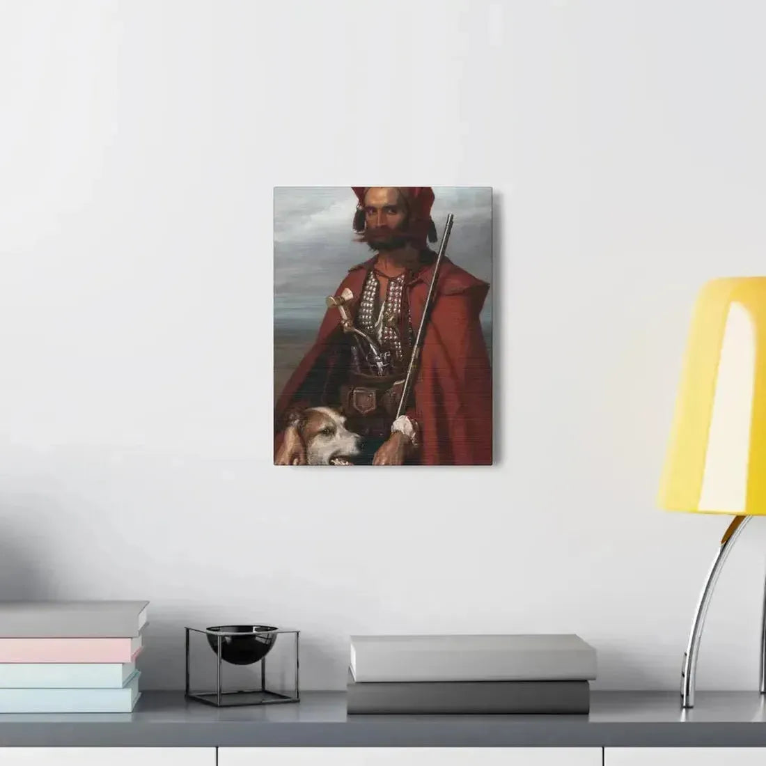 Louis Gallet (1810-1887) Sentinel, the Croat 1854 - Canvas Wall Art - The Sticker Space