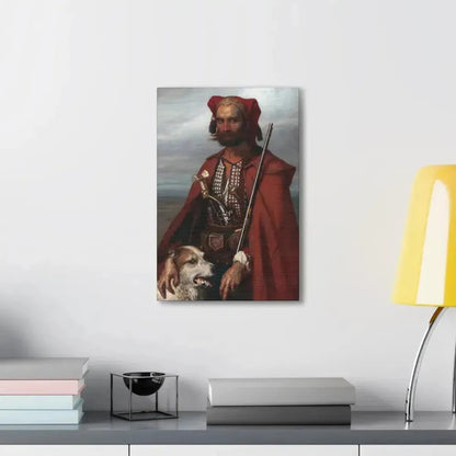 Louis Gallet (1810-1887) Sentinel, the Croat 1854 - Canvas Wall Art - The Sticker Space