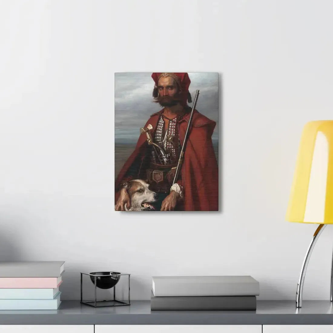 Louis Gallet (1810-1887) Sentinel, the Croat 1854 - Canvas Wall Art - The Sticker Space