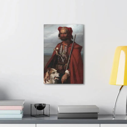 Louis Gallet (1810-1887) Sentinel, the Croat 1854 - Canvas Wall Art - The Sticker Space