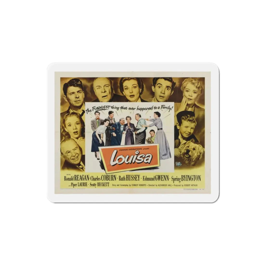 Louisa 1950 v2 Movie Poster Refrigerator Magnet - The Sticker Space
