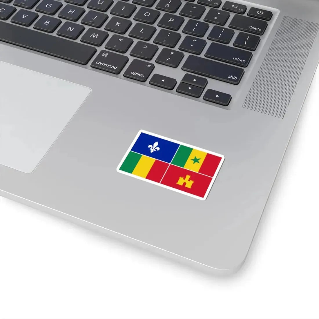 Louisiana Creole Flag (United States) STICKER Vinyl Kiss-Cut Decal - The Sticker Space