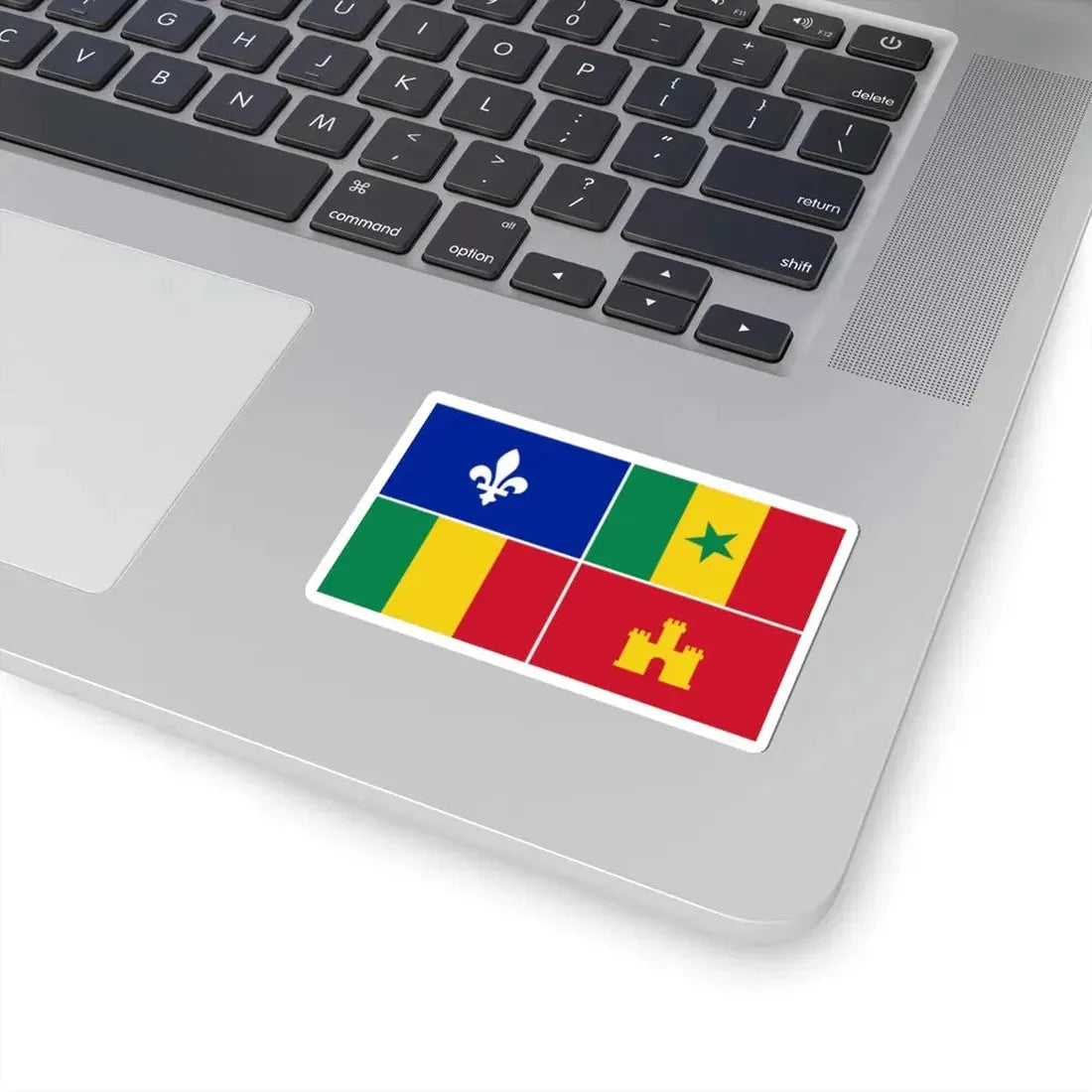 Louisiana Creole Flag (United States) STICKER Vinyl Kiss-Cut Decal - The Sticker Space