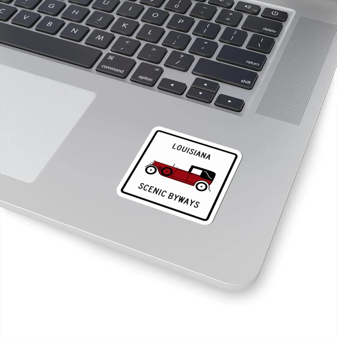 Louisiana-Scenic-Byways (Louisiana) (Road Sign) STICKER Vinyl Kiss-Cut Decal - The Sticker Space