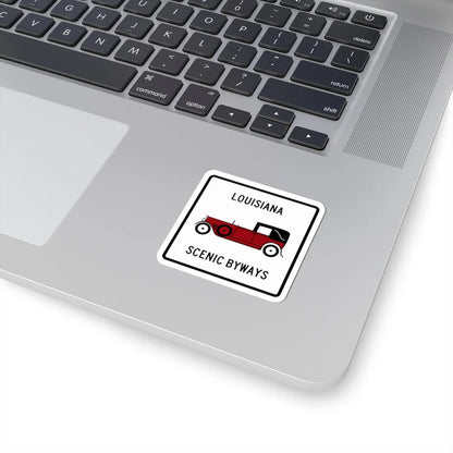 Louisiana-Scenic-Byways (Louisiana) (Road Sign) STICKER Vinyl Kiss-Cut Decal - The Sticker Space