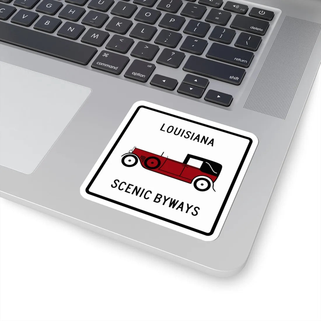 Louisiana-Scenic-Byways (Louisiana) (Road Sign) STICKER Vinyl Kiss-Cut Decal - The Sticker Space
