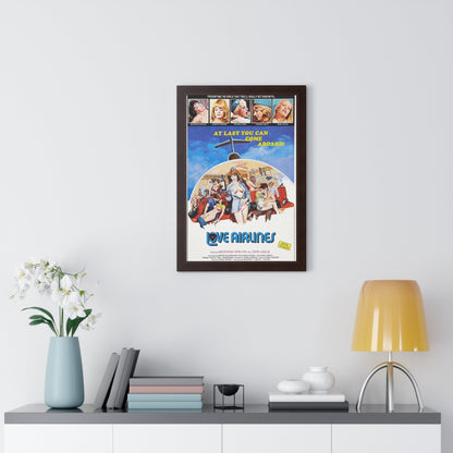 LOVE AIRLINES 1978 - Framed Movie Poster-The Sticker Space