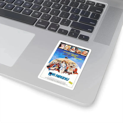 LOVE AIRLINES 1978 Movie Poster - STICKER Vinyl Kiss-Cut Decal - The Sticker Space