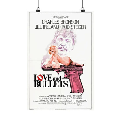 LOVE AND BULLETS 1979 - Paper Movie Poster 12″ x 18″ Matte - The Sticker Space