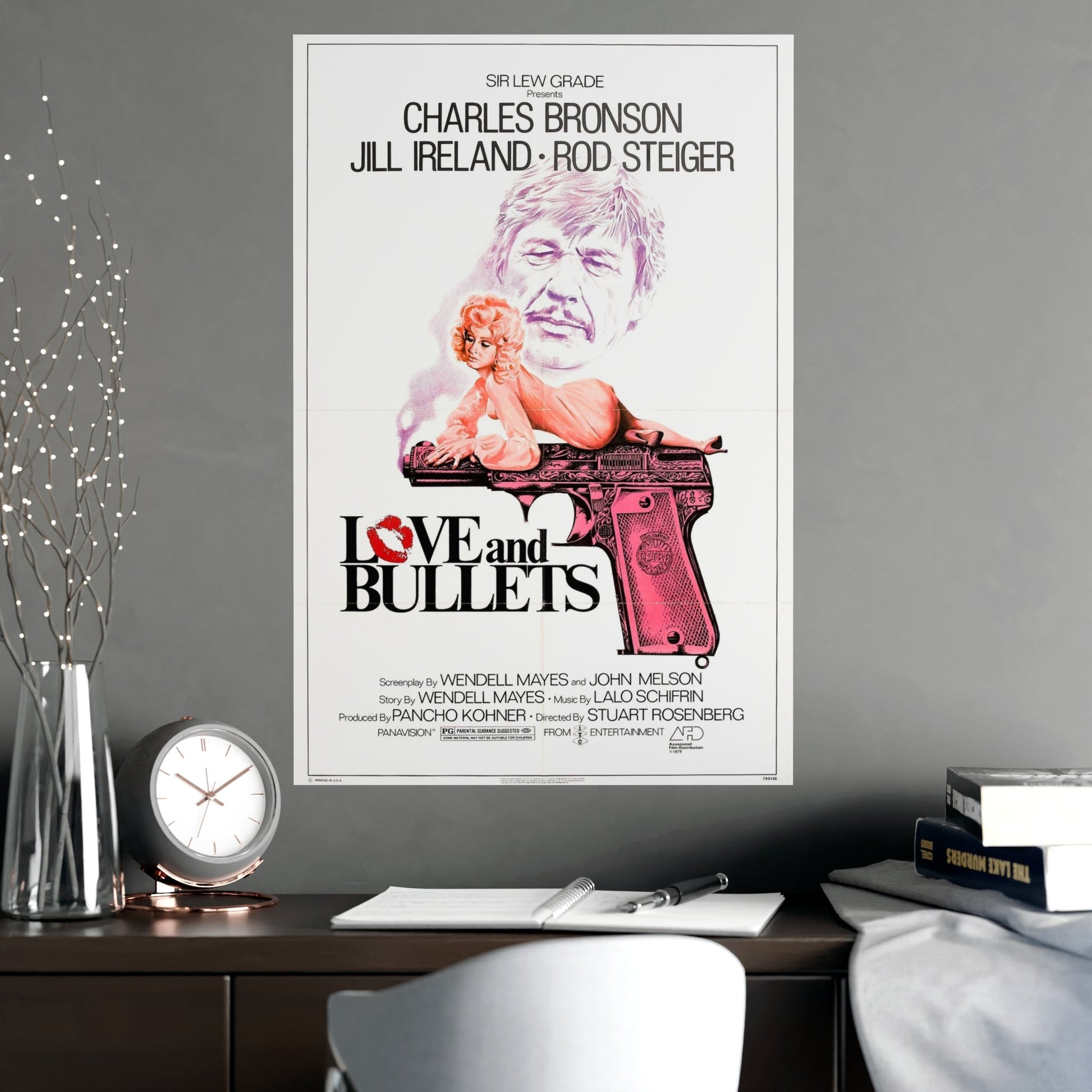 LOVE AND BULLETS 1979 - Paper Movie Poster-The Sticker Space