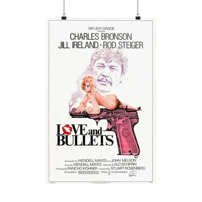 LOVE AND BULLETS 1979 - Paper Movie Poster 16″ x 24″ Matte - The Sticker Space