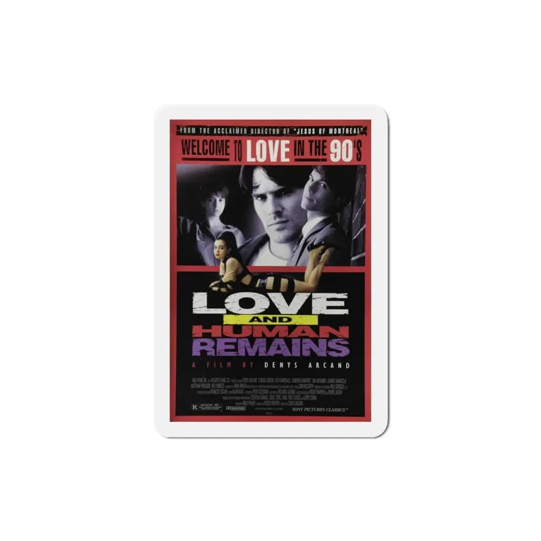 Love And Human Remains 1995 Movie Poster Refrigerator Magnet - The Sticker Space