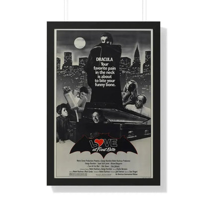 LOVE AT FIRST BITE 1979 - Framed Movie Poster - The Sticker Space