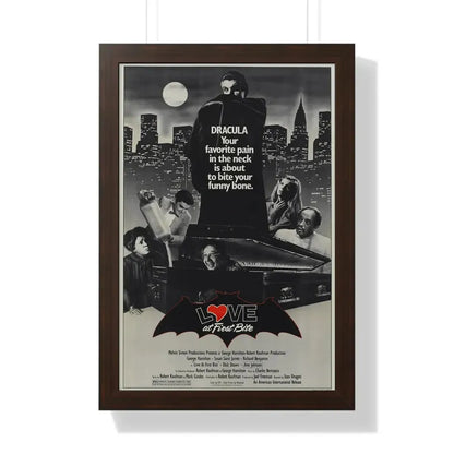 LOVE AT FIRST BITE 1979 - Framed Movie Poster - The Sticker Space